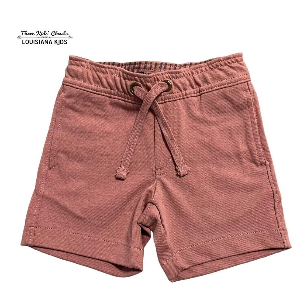 Tailor Vintage Boys 2/3Y Brick Dust Cotton Shorts